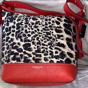 Coach Legacy Ocelot Duffle Sac NWT